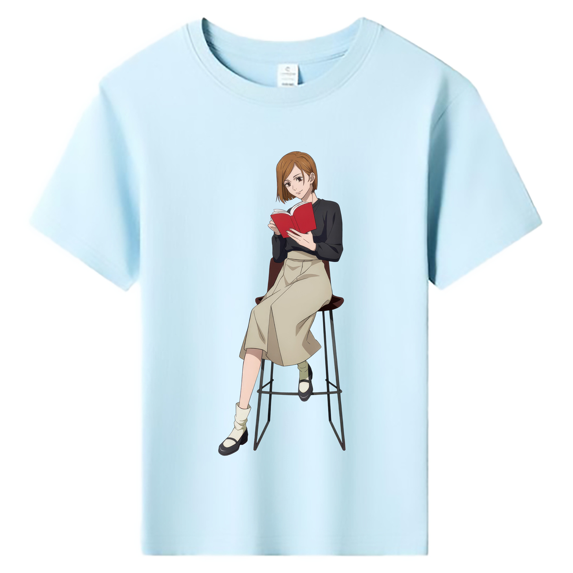 （画像用） 呪術廻戦 Jujutsu Kaisen 綿100％キッズTシャツ（フロントプリント）